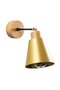 Gold Metal Sconce Wall Lamp E27 Compatible 14X25X25 cm Bedroom and Living Room Lighting - 2