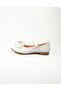 501 White Girl's Ballerina Flats - 3