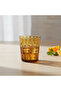 Almera 4-Piece Glass Water Glass Set Amber - 3