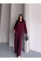 Polo Yaka Corded Fabric Bottom-Top Knitwear Set - 2