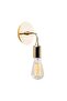 Gold Plated Metal Sconce E27 Wall Lamp 12X12X20 cm Hallway Lighting