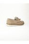 184 Beige Suede Tasseled Boys' Casual Shoes - 4