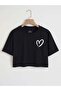 Printed Crop Tshirt