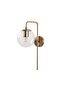 Stylish Antique Metal Sconce Wall Lamp E14 Compatible 15X28X43 cm Hallway Lighting