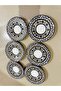 Esterhomedecor 6-Piece Porcelain Coaster Set - 4