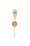 Stylish Metal Body Single Pendant Chandelier Gold Plated E27 Compatible for Entrance and Living Room - 4