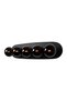 Black Sconce Wall Lamp with Fuzz Metal Body Glass 90X25X23 cm E14 Bedroom Living Room