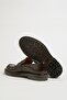 Chaplin Model Embroidered Patterned Genuine Natural Leather Eva Sole Casual Shoes - 5