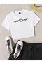Printed Crop Tshirt