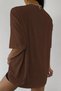 Unisex Printed Oversize T-shirt - 4