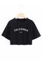 Printed Crop Tshirt