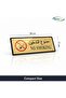 Door Sticker | English–Arabic Golden Wall Sign - 5