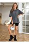 Women's Oversize Crew Neck T-shirt - 3