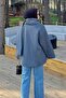 Pocketed Cashmere Coat Anthracite - 4