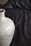 Satin Duvet Cover Set Double Size Lady Anthracite - 4