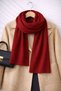 Women's Puffy Soft Textured Knitwear Scarf Aw25At0002 - 4