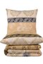 Ranforce Elada Gold Double 100% Cotton Duvet Cover Set |   With Sheets - 4