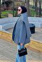 Pocketed Cashmere Coat Anthracite - 2