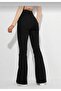 Livia Women's Stretch Fabric Black Spanish Jeans Trousers (Thick Fabric Does Not Show Inside) - 7