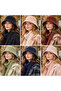 Women's Premium Cloche Hat Winter Boho Bucket Hat - Çağla Yeşil - 3