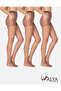 Women's Pantyhose, Shiny Thin, 15 Denier, Fit, 3-Pack, Plum