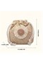 Daisy Strap Straw Mini Shoulder Bag Children Teenage Girls Shoulder Phone Bag Pouch Purse - 3