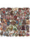 50pcs Transparent Japanese Tattoo Art Stickers - Waterproof PET Decals for Scrapbooking, Guitar &... - 2