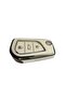 Toyota Corolla Yaris Key Case White Silver Nano - 4