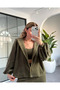 Khaki 100% Cotton Velvet 3-Piece Set - 0097 - 3