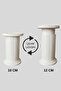 Plastic Base Seat Sofa Bed Leg for Robot Vacuum Cleaner 10X12 cm - 4 Pcs - 4