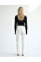Soft Textured Finger Insert Detail High Neck Bodysuit Missbs2700 - 5