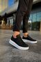 Yg271 Ariaso Men's Casual Lace-Up Leather Sports Sneaker Shoes Cbt - Black - 2