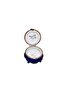 French Limoges Porcelain Mini Bonbonniere with Lid 5 cm Diameter - 5