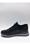 Genuine Leather Rubber Sole Black Winter Men's Shoes - 3