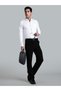 Men White Spread Collar Formal Shirt - 5