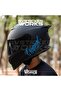 Criminal written helmet sticker compatible with all helmets one direction 1 piece - 2