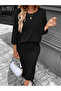 Women Ribbed Top and Bodycon Skirt Co-Ords - 6
