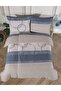 Ranforce Emi Single 100% Cotton Duvet Cover Set |   Without Sheets - 5