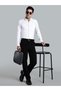 Men White Spread Collar Formal Shirt - 6