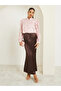 Women Jacquard Balloon Sleeve Blouse with Ruffle Detail - 2