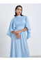 Women Pintuck Yoke Maxi Dress - 2