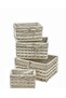 سلال تخزين لون ابيض White Storage Baskets - 2