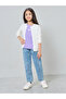 Girls White Knit Cardigan - 2