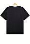 Unisex Cute Cat Printed Basic Crew Neck Regular T-Shirt 100% Cotton - 2