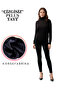 Plush Thermal Leggings No Line Keep Warm Winter High Waist Fully Plush - 2