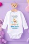 Baby Funny Text Bodysuit My First Tooth Came Out Boy B Printed 100% Cotton Bodysuit - 2