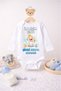 Baby Funny Text Bodysuit My First Tooth Came Out Boy B Printed 100% Cotton Bodysuit