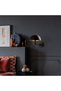 Black Metal Sconce E27 Wall Lamp 10X21X16 cm Living Room and Bedroom Lighting - 2