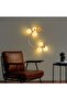 Shiny Gold Glass 6-Piece Sconce Modern Lighting - 3