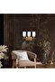 Modern Glass 3-Piece Sconce Bright Gold Bedroom Lighting E27 Compatible - 3